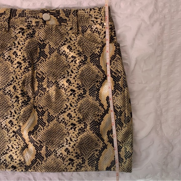 New Superdown Snakeskin Skirt - Picture 9 of 9